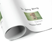 In loving memory memorial keepsake add pet name cadeaupapier (Rol Hoek)
