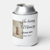 In loving memory memorial keepsake voeg huisdier n blikjeskoeler (Blikje Voorkant)