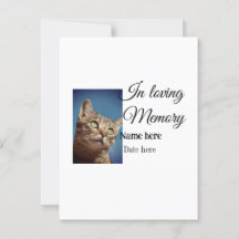 In loving memory memorial keepsake voeg huisdier n