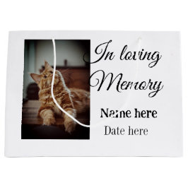 In loving memory memorial keepsake voeg huisdier n groot cadeauzakje