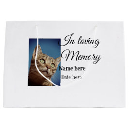In loving memory memorial keepsake voeg huisdier n groot cadeauzakje