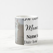 In loving memory memorial keepsake voeg huisdier n koffiemok (Center)