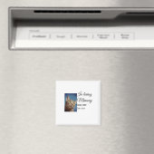 In loving memory memorial keepsake voeg huisdier n magneet (Insitu (Vaatwasser))