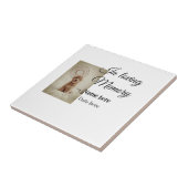 In loving memory memorial keepsake voeg huisdier n tegeltje (Zijkant)
