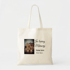 In loving memory memorial keepsake voeg huisdier n tote bag