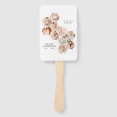 In Loving Memory Memorial Modern 10 foto's Handwaaier (Voorkant)