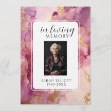 In Loving Memory met foto | Persoonlijk