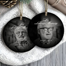 In Loving Memory Modern Memorial Keepsake Foto