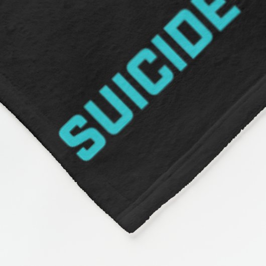 In Loving Memory Moeder zelfmoord bewustzijnspreve Fleece Deken (Hoek)