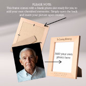 In Loving Memory Naam Datums Gegraveerde Lijstjes