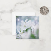 In loving memory notitiekaartje (Voorkant / Achterkant in situ)