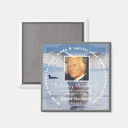 In Loving Memory of Magnet HAMbyWG (Voorkant / Achterkant)