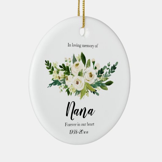 In Loving Memory of Nana Ornament Gifts (Rechts)