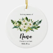 In Loving Memory of Nana Ornament Gifts (Voorkant)