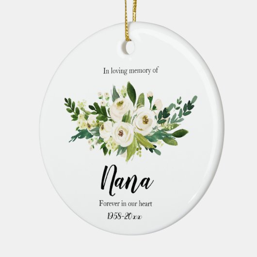 In Loving Memory of Nana Ornament Gifts (Links)