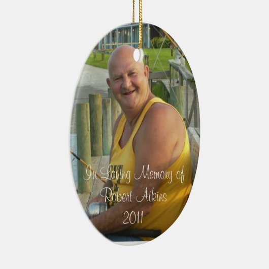 In Loving Memory of Robert Atkins Ornament (Rechts)