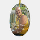 In Loving Memory of Robert Atkins Ornament (Links)