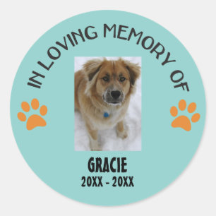 In Loving Memory of the Dog sticker