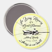 In Loving Memory of the Great Fisherman Magneet (Voorkant / Achterkant)