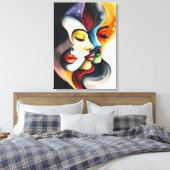 In Loving Memory of Your Pet – Personalized Canvas (Insitu (Slaapkamer))