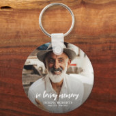In Loving Memory Photo Keepsake Sleutelhanger (Voorkant)