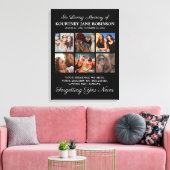 In Loving Memory Photo Memorial Canvas Afdruk (Insitu (Woonkamer))