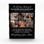 In Loving Memory Photo Memorial Fotoblokken (Voorkant)