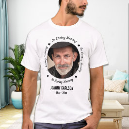In Loving Memory Photo Memorial T-shirt