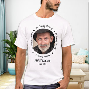 In Loving Memory Photo Memorial T-shirt