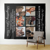 In Loving Memory Photo Memorial Wandkleed (In Situ (horizontaal))