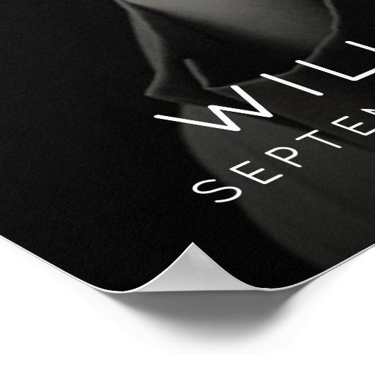 In Loving Memory Remembrance Photo Funeral  Poster (Hoek)