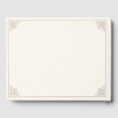 In Loving Memory Rouw Beige Gastenboek (Achterkant)
