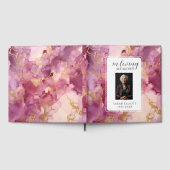 In Loving Memory Schuimplaat met Foto | Persoonlij Gastenboek (Volledig)