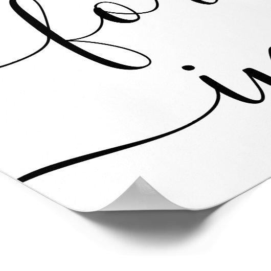 In Loving Memory Script 2 foto begrafenis Poster (Hoek)