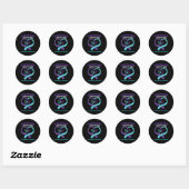 In Loving Memory Soon Zelfmoord Preventie Bewustzi Ronde Sticker (Vel)