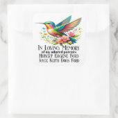In Loving Memory Sticker (Tas)