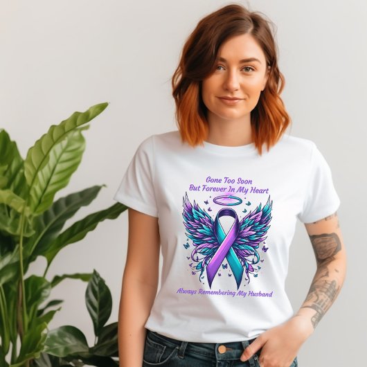 In Loving Memory Suicide Awareness Vrouw T-shirt
