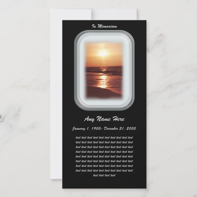 In Loving Memory= Sunset (Voorkant)