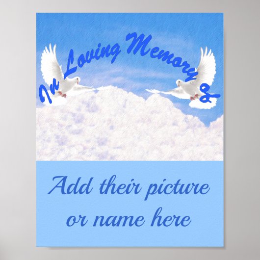 In Loving Memory van.._Button Button Poster (Voorkant)
