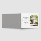 In Loving Memory Verticale Foto Condoleances Gastenboek (Volledig)