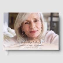 In Loving Memory Volledige foto begrafenis