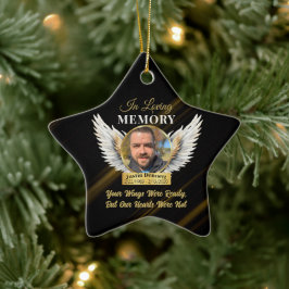 In Loving Memory waren je vleugels klaar foto Keramisch Ornament