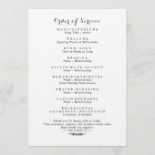 In Loving Memory with Photo | Personal Kaart (Achterkant)