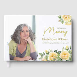In Loving Memory Yellow Roses 1 foto Gastenboek