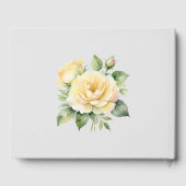 In Loving Memory Yellow Roses 1 foto Gastenboek (Achterkant)