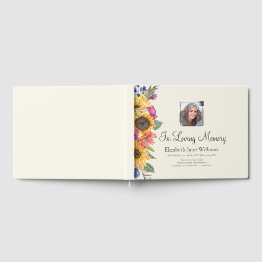 In Loving Memory Zonnebloem Gastenboek (Volledig)