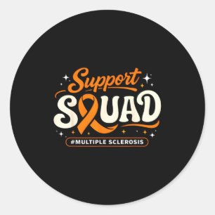 In maart dragen we oranje ontwikkelingsstoornis ronde sticker