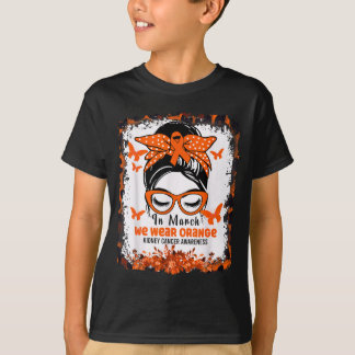 In maart dragen we oranje ter bewustwording van ni t-shirt