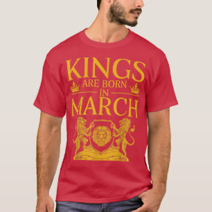 In maart werd een koning geboren, gelukkig op mijn t-shirt