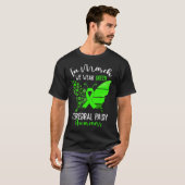 In March We Wear Green Cerebral Palsy CP Awareness T-shirt (Voorkant volledig)